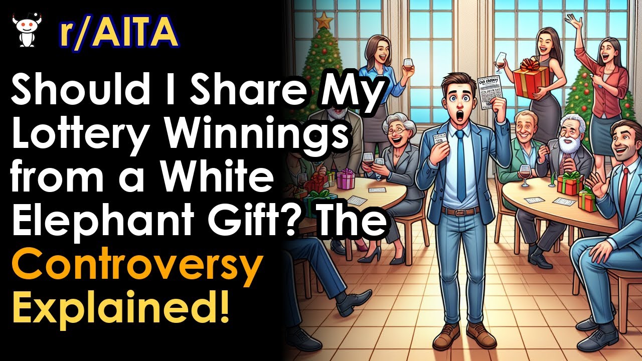 Should I Share My Lottery Winnings from a White Elephant Gift? The
