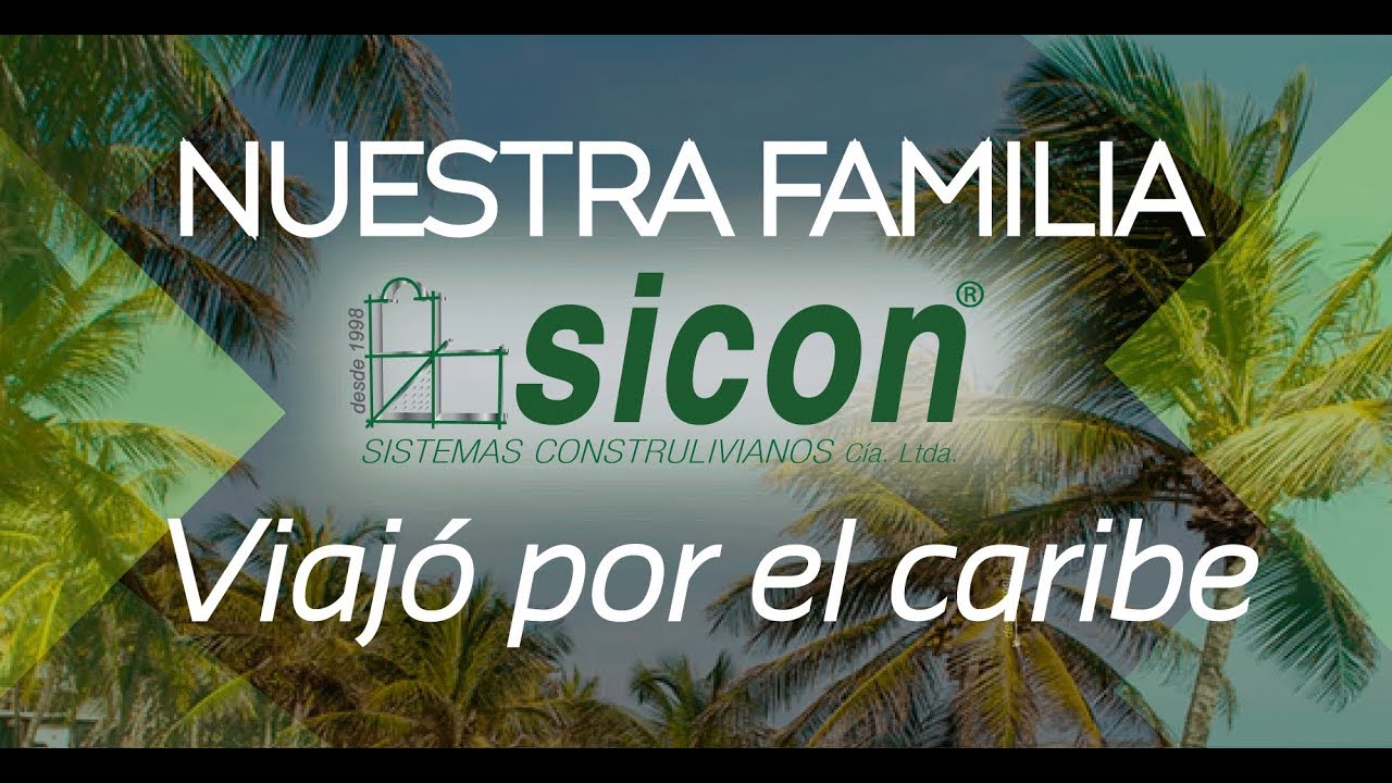 Gran familia Sicon estuvo en el mar caribe - YouTube