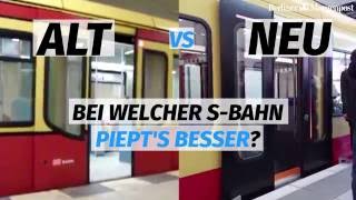Das Piepen beim Türschließen der S-Bahn Modelle im Vergleich