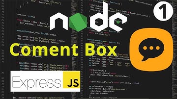 Node.js - Building a Comment Box from scratch using Express, mysql  ( Part 1/2)