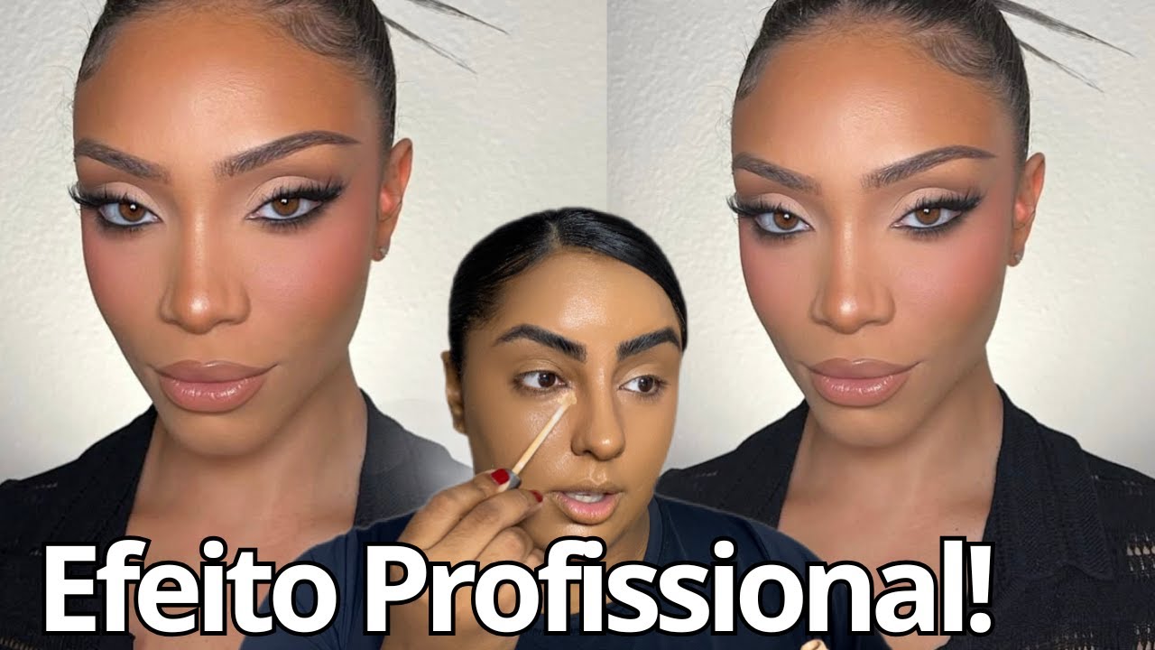 Maquiagem Profissional para Pele Negra e Morena: Passo a Passo + Dicas Que Ninguém Te Conta!
