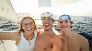 Family crosses Atlantic Ocean on a Sailboat PART 2