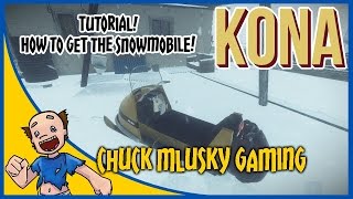 Kona Gameplay - Tutorial - How To Acquire And Assemble The Snowmobile! - All Parts! screenshot 4