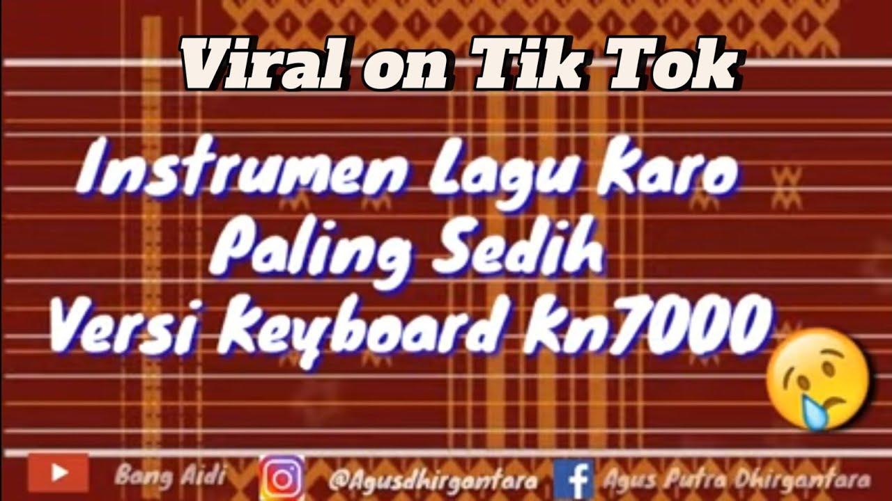 Instrumen Bene Bas Ate Ngena || Cocok Buat Cek Sound