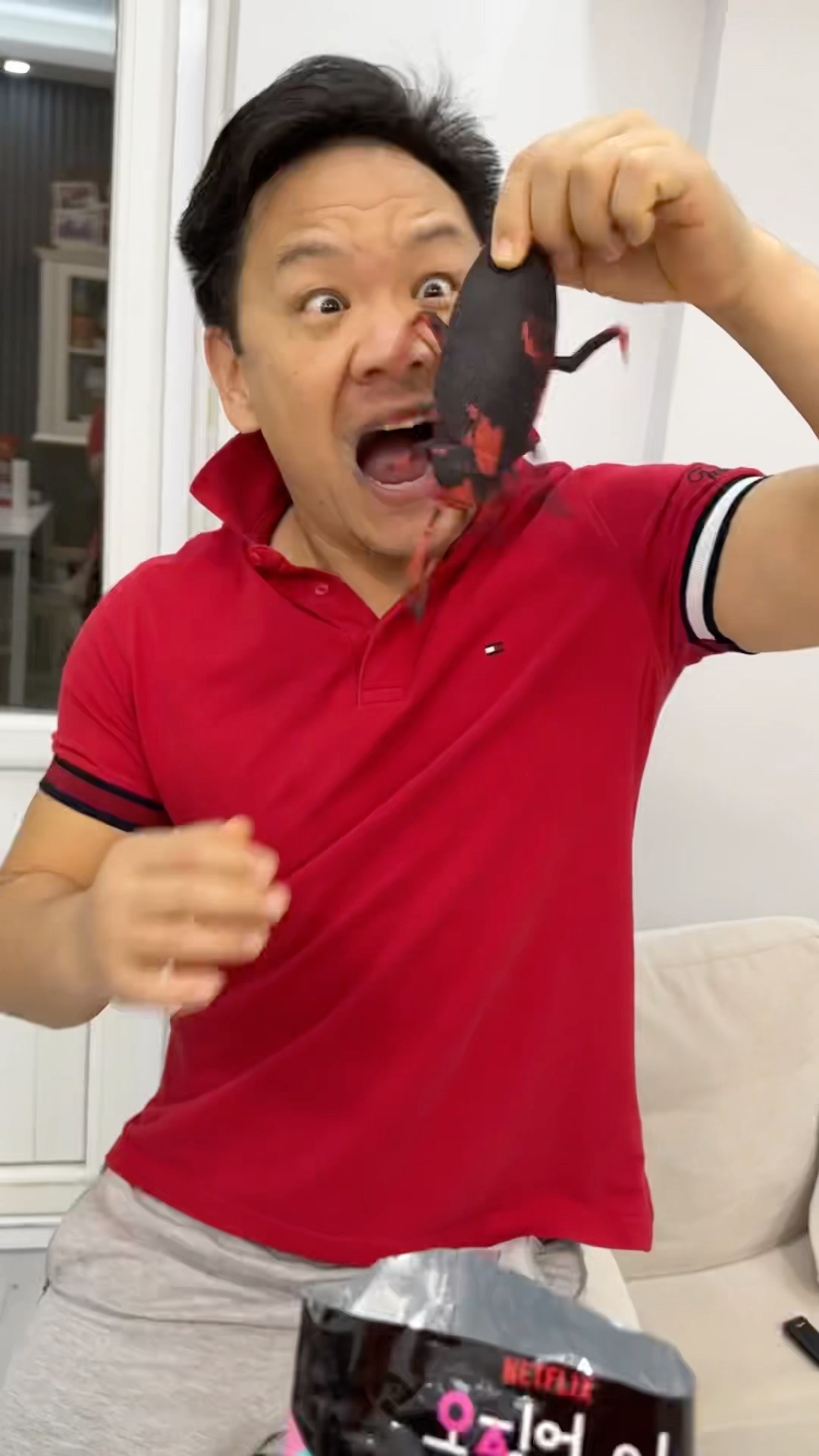 Dad's a cockroach ?? LeoNata family #shorts
