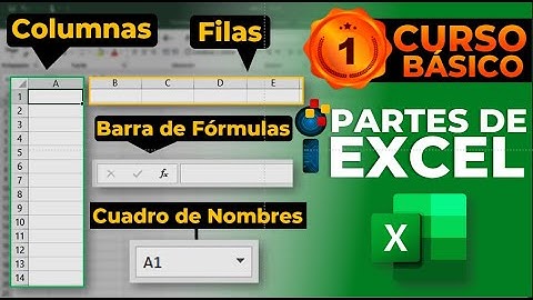 PARTES DE EXCEL (NUEVA VERSIÓN) | Curso Básico de Excel