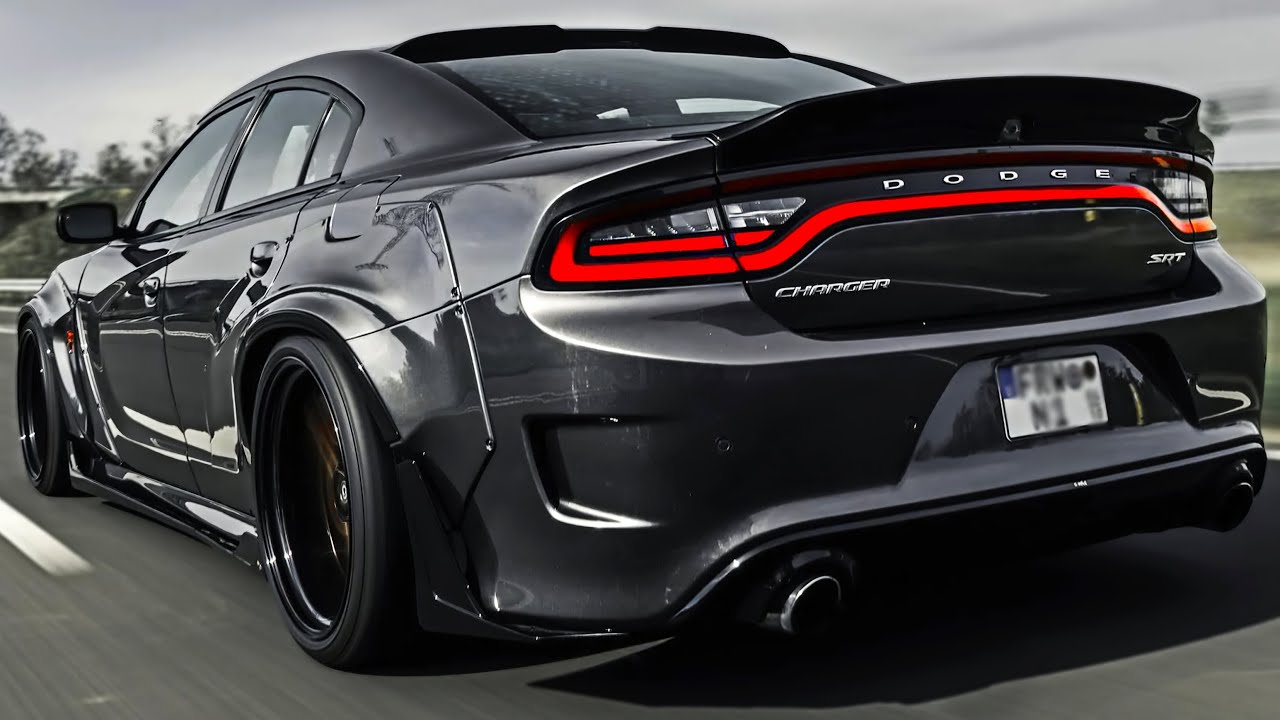 2024 Dodge Charger SRT Hellcat Widebody The King of Muscle Cars [4K