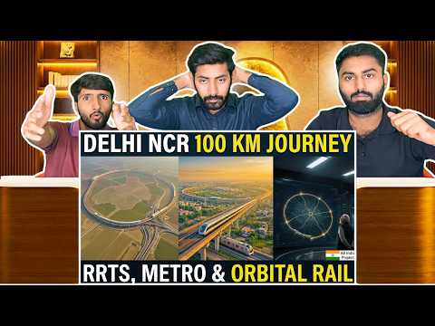 Reaction On Delhi NCR RRTS Metro Rail | मास्टर प्लान | Pakistani Reaction🔥