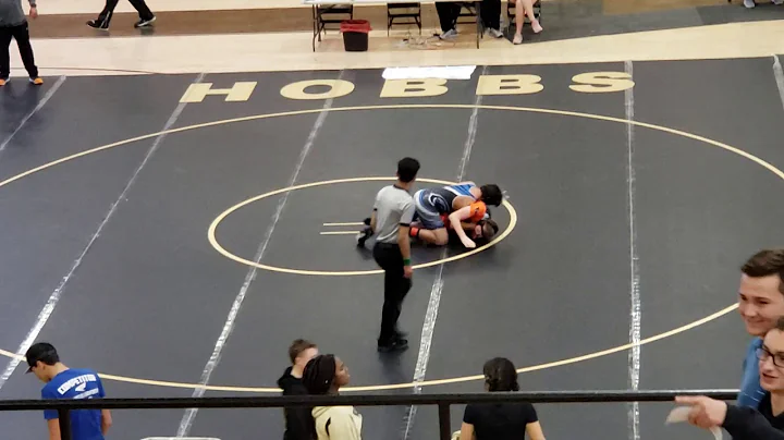 Cbad vs artesia jv wrestling Jeremiah Otero