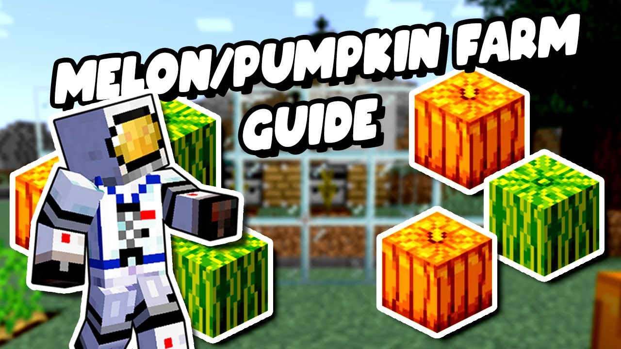 Minecraft Build Hacks Make an Automated Minecraft Pumpkin and Melon