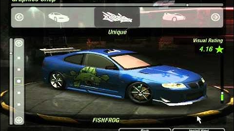 NFS Underground 2 - Pontiac GTO Tuning