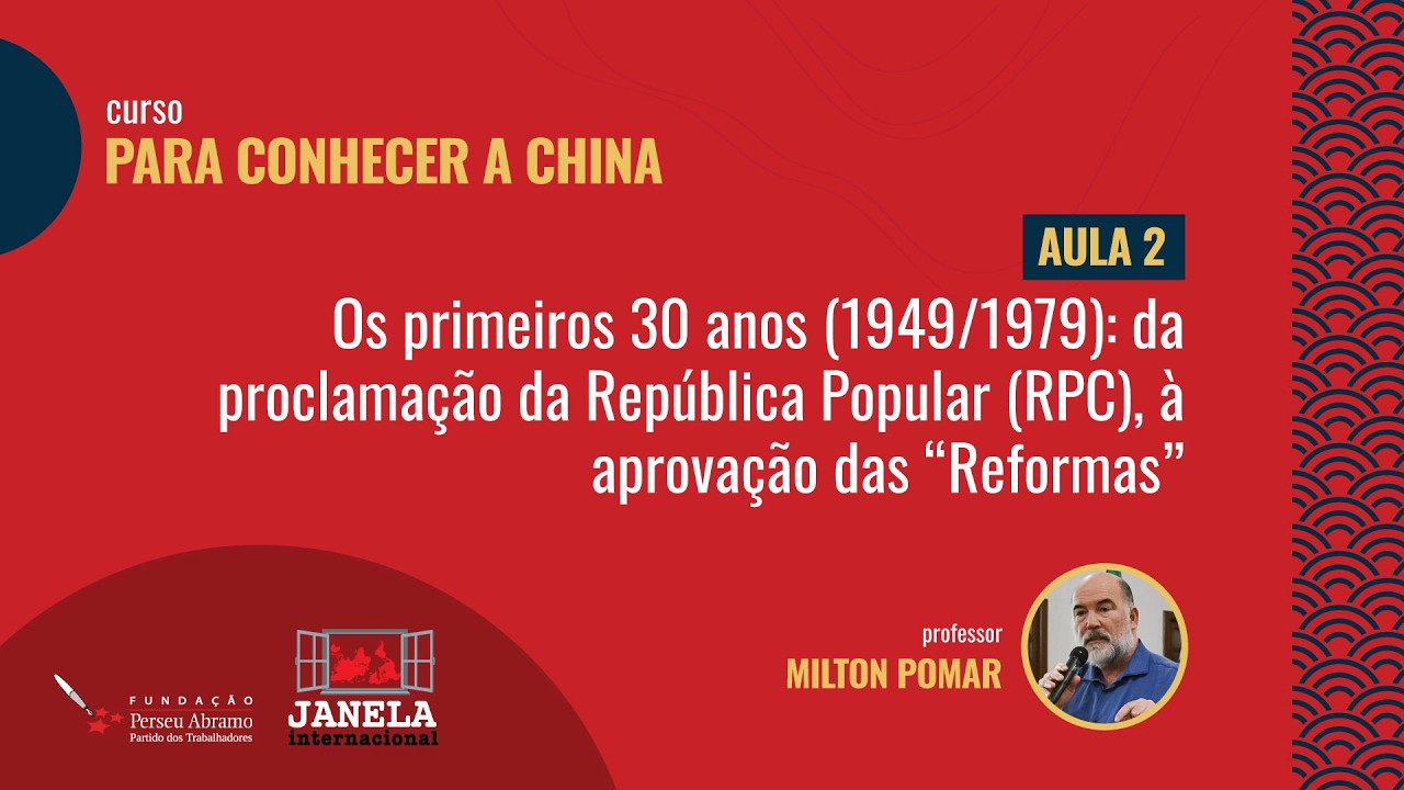 China de 1949 a 1979: da Revolução às Reformas de Deng Xiaoping | Aula 2