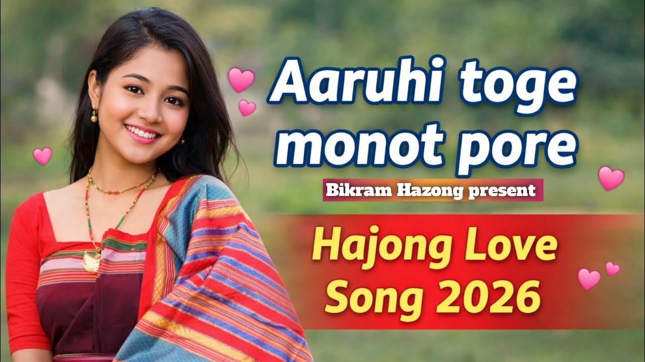 New Hajong Song/ Aaruhi toge monot pore/Hajong Song 2026.