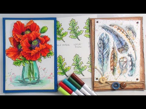 top-5-techniques-for-using-watercolor-markers!