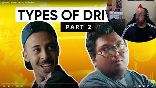 American reacts to: Types of Drivers - Part 2 | Jordindian