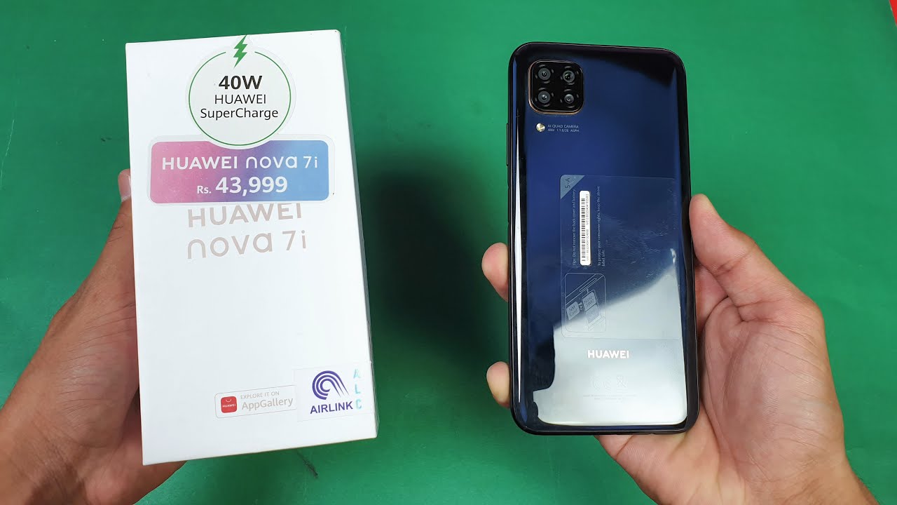 Huawei Nova 7i Unboxing & Quick First Look! YouTube