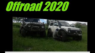 Offroad. УАЗ"МОНСТОР" против НИВЫ на 35 колесах ! ЖЕСТКОЕ БОЛОТО!!!2020!