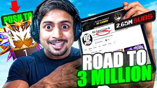 ANGRY YOUTUBER LIVE ! LET'S GO TO 3 MILLION 😈🔥 - #RGGAMER #SHORTS #FREEFIRE