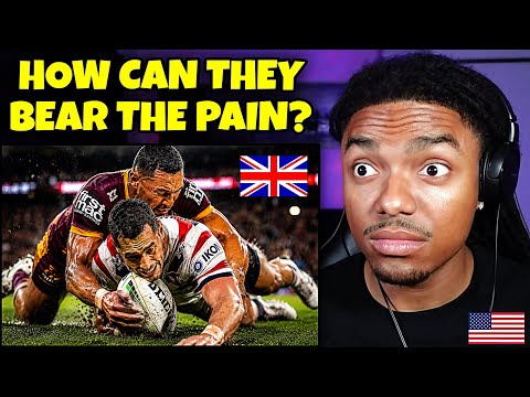 AMERICAN REACTS to the HARDEST Rugby Hits You'll Ever See