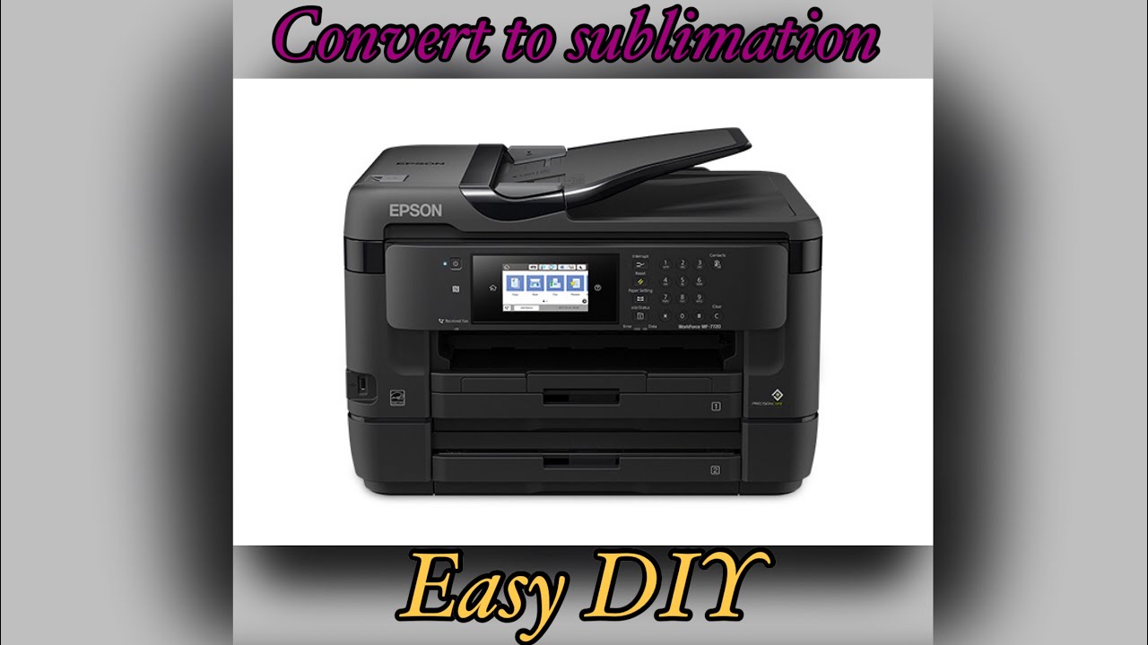 How To Convert An Epson Printer For Sublimation - Tastefully Frugal