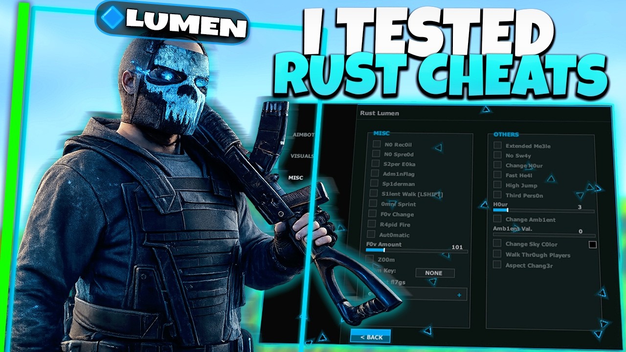 I TESTED RUST CHEATS on OFFICIAL 800 POP SERVER! - YouTube