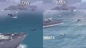 Modern Combat 4 Graphics Low Vs High