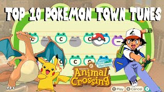Top 10 Pokémon Town Tunes for Animal Crossing New Horizons