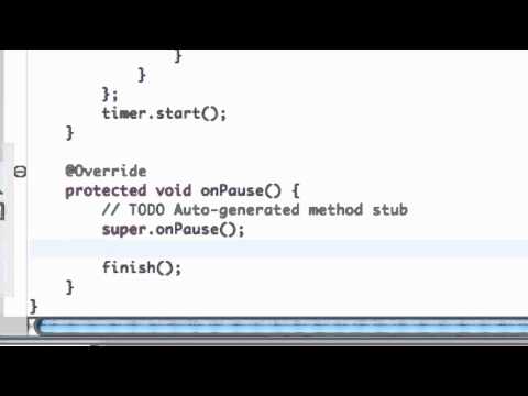 Android Developing Applications Tutorial   17   Adding Music with MediaPlayer