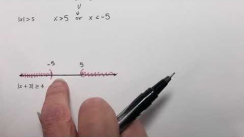 (1314) Section 1.7 Linear Inequalities and Absolute Value Inequalities Part 3/3