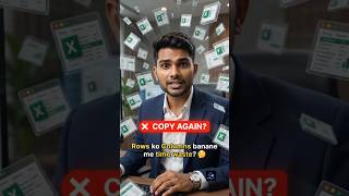99% Excel Users Ye TRANSPOSE Formula Nahi Jaante! 🤯🔥 #ExcelTips #Shorts#shortsfeed