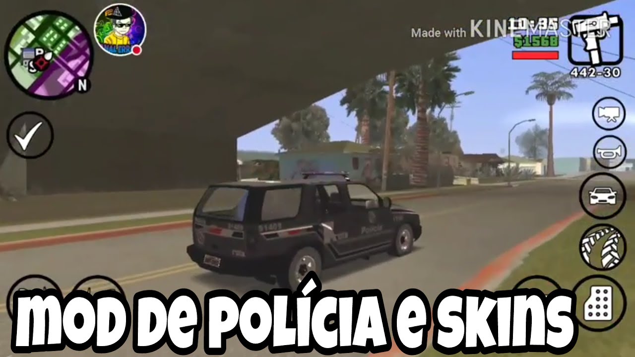 96 Mod Gta San Andreas Pc Policia  Latest