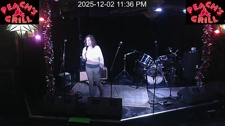 Peach's Open Mic Night, December 2nd, 2025