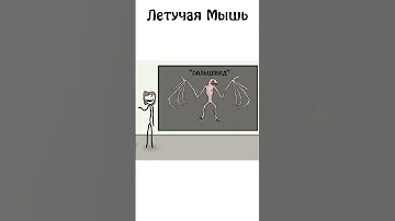А вы знали какой скелет у летучей мыши #samonella #сэмонелла #животные #шортс #shorts
