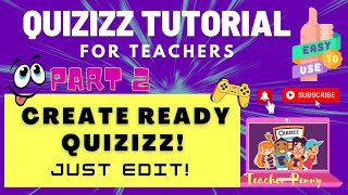 HOW TO CREATE ONLINE QUIZIZZ