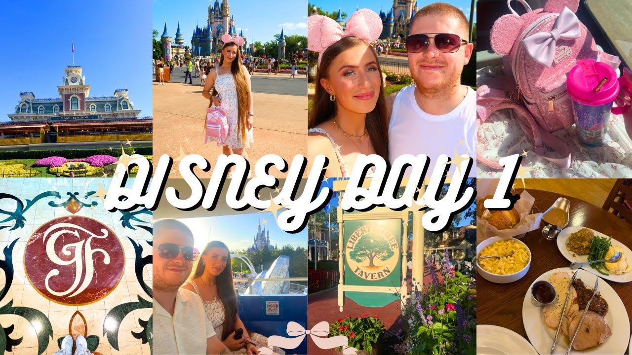 WALT DISNEY WORLD VLOG | DAY 1 ✨ Magic Kingdom Park, Target Superstore & Liberty Tree Tavern Dinner