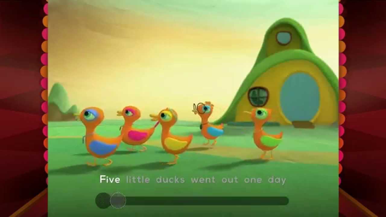 5 Little Ducks Free Games online for kids in Nursery by Jennifer