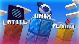TOP 3 BEST CLIENTS FOR MINECRAFT BEDROCK 1.20! (Onix, Latite & Flarial Client)