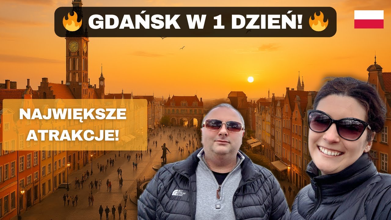 🇵🇱 GDAŃSK w 1 dzień - Sprawdzamy największe atrakcje (nawet poza sezonem!) Westerplatte, Bursztyn!