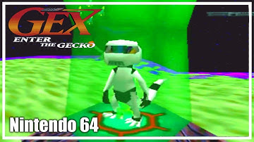 Gex 64: Enter The Gecko 100% Nintendo 64 Walkthrough (Pain in The Asteroid)