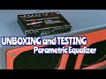 Audio life parametric  unboxing and testing  car audio set up