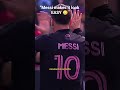 Messi INSANE Free Kick Goal 🐐⚡ #shorts