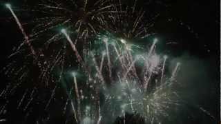 München Olympiapark Sommerfestival Impark12 Auszug Feuerwerk 09.08.2012