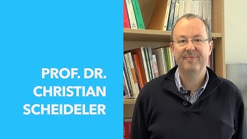 3 questions for Prof. Dr. Christian Scheideler