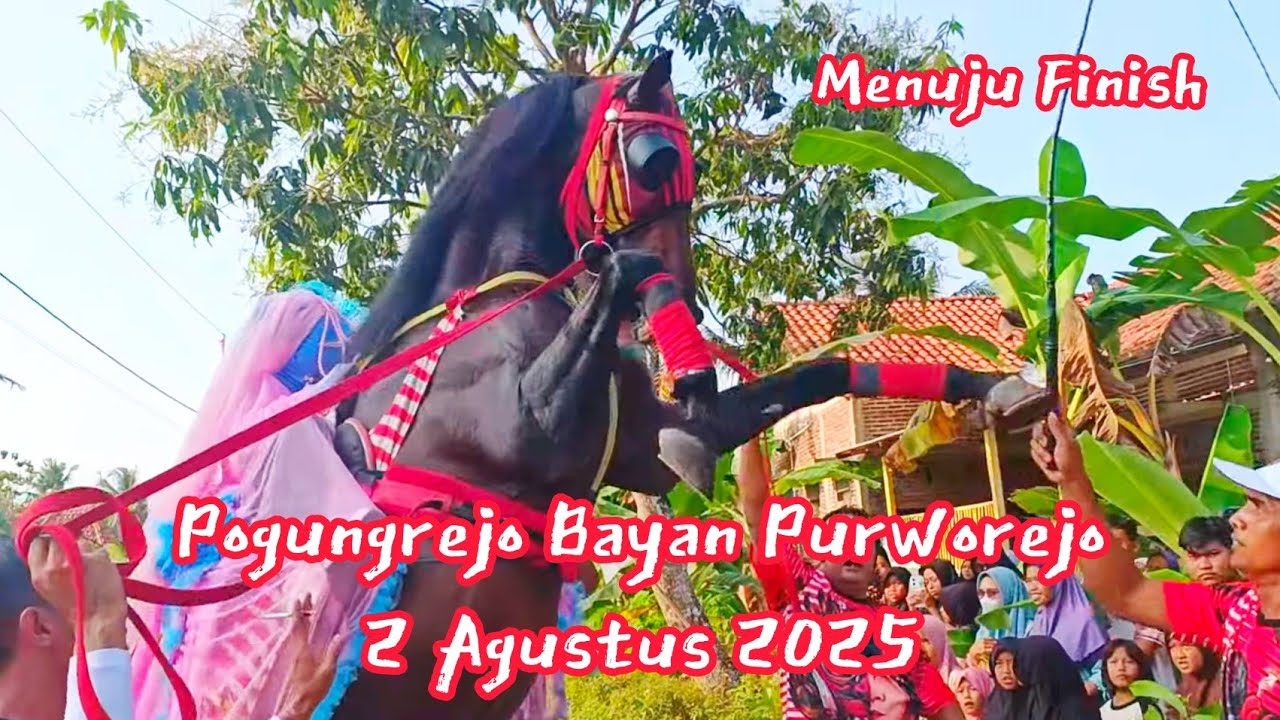 Menuju Finish Khataman Pogungrejo Bayan Purworejo 2 Agustus 2025