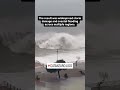 “We’ve never seen anything so powerful here.” - Italian pro surfer, Roberto D’amico.