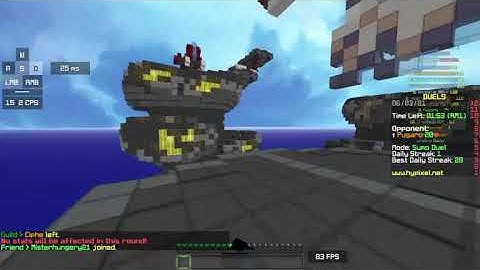 Getting hackusated in hypixel sumo