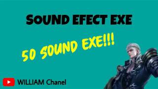 SOUND EFFECT EXE 50 !!! (Free download)