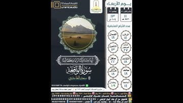 سورة الواقعة الآية ٤١-٥٠ القارئ سعد الغامدي