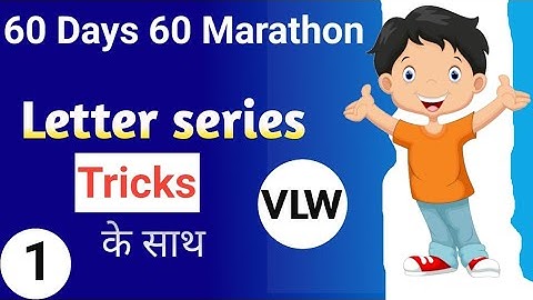 LETTER SERIES For  JKSSB VLW