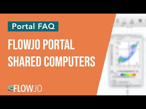 FlowJo Portal Shared Computers